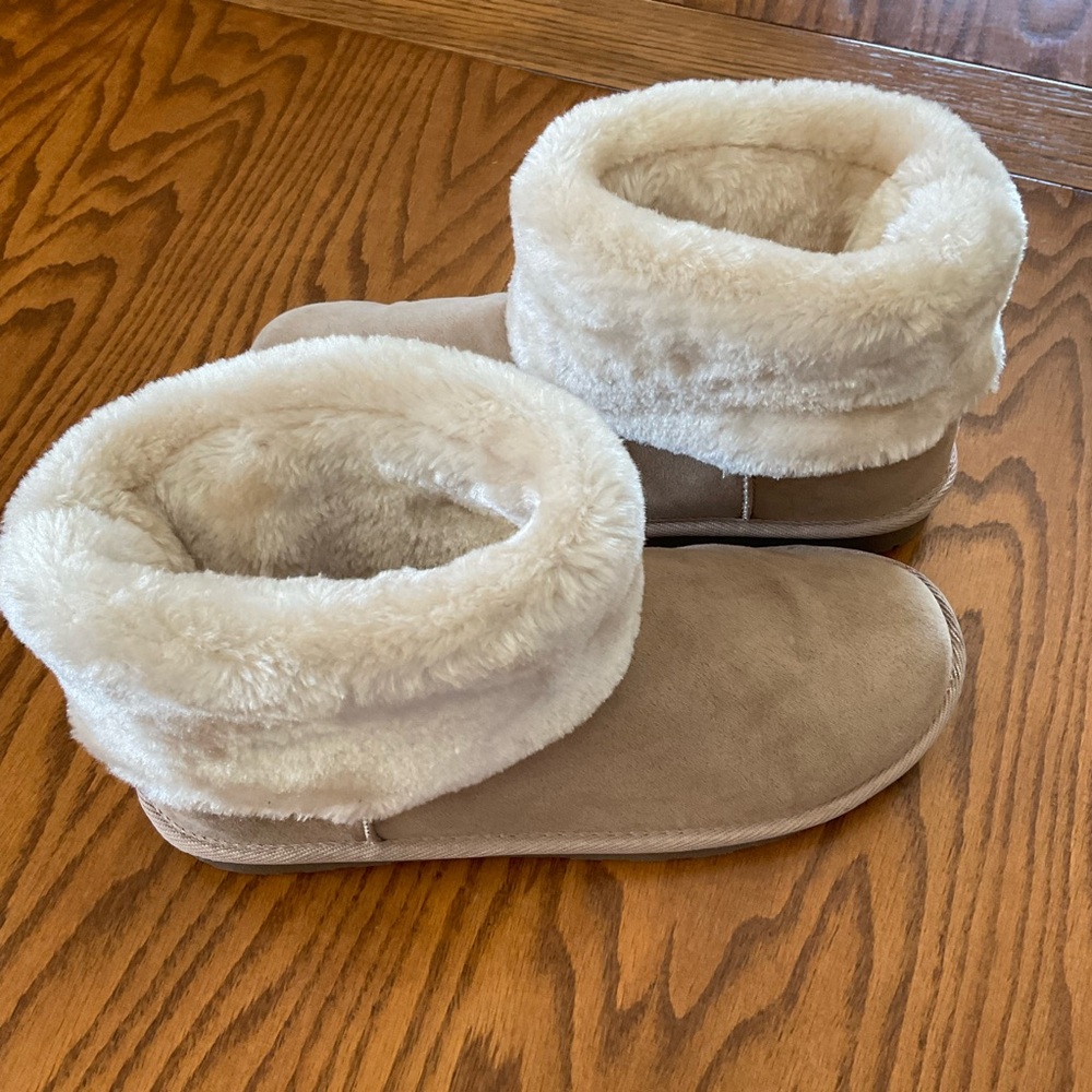 Arizona Jean Co. Memory Foam Ankle Booties, Women’s Sz 10
